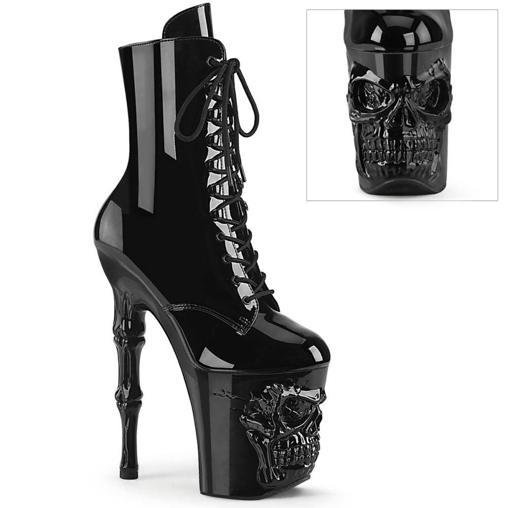 Pleaser - RAPTURE1020 Bottes de plateforme, Pole dance chaussures - Noir Product image